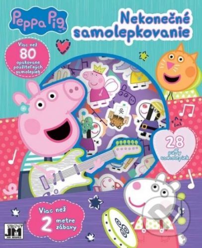 Nekonečné samolepkovanie/ Prasiatko Peppa - Jiri Models SK