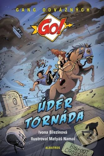 Úder tornáda - Ivona Březinová, Matyáš Namai (ilustrátor)