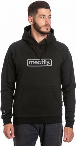 Meatfly Outdoorová mikina Gravel Technical Hoodie Black L