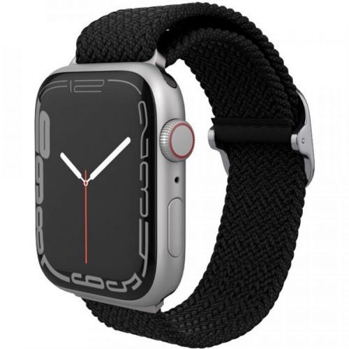 EPICO textilní pletený pásek pro Apple Watch 42/44/45 mm 63418141300001, černý