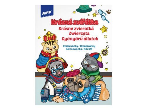 MFP 5301122 Omalovánky A4 Krásná zvířátka 2 210x276mm/32