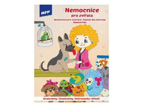 MFP 5301130 Omalovánky A4 Nemocnice pro zvářátka 210x276mm/32