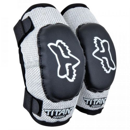 FOX Peewee Titan MX23 Black/Silver S/M