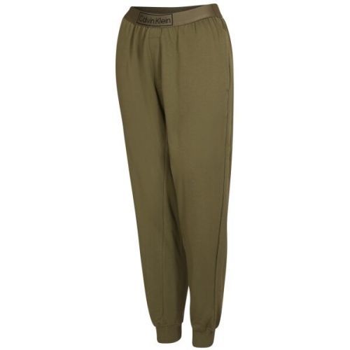 Calvin Klein REIMAGINED HER LW-JOGGER Dámské tepláky, khaki, velikost S