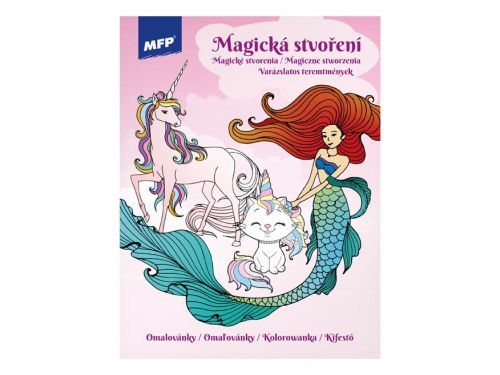 MFP 5301120 Omalovánky A4 Magická stvoření 210x276mm/32