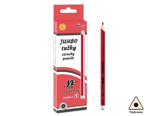 MFP 6200237 Tužka M č.1 JUMBO triangular