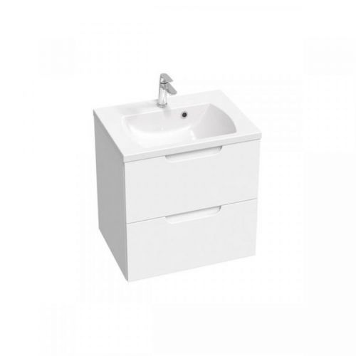 Koupelnová skříňka pod umyvadlo Ravak Classic II 80x58,5x45 cm bílá lesk X000001480