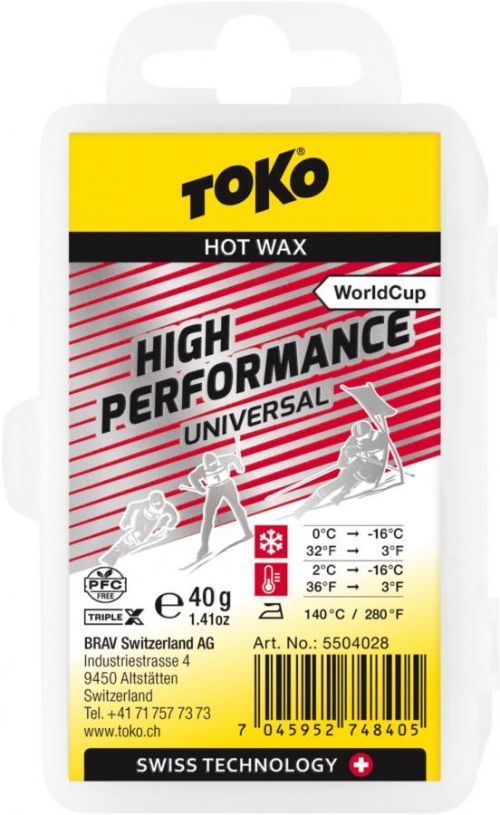 Toko PFC free World Cup High Performance Hot Wax Universal 40g 40g