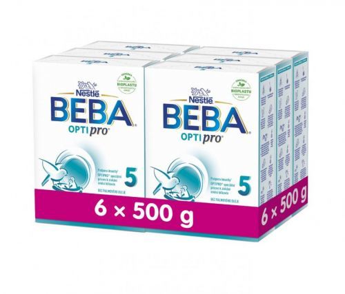 BEBA OPTIPRO 5 Batolecí mléko 6x500 g