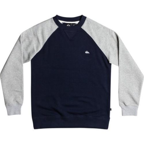 Quiksilver EVERYDAY CREW Pánská mikina, tmavě modrá, velikost XXL