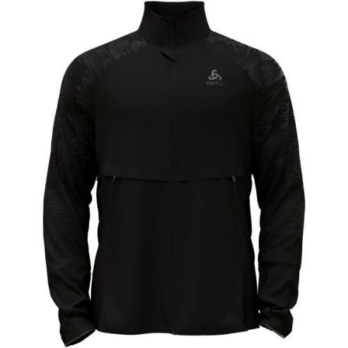 Odlo ZEROWEIGHT PROWARM REFLECT JACKET Pánská běžecká bunda, černá, velikost XL