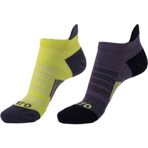 Runto RUN Sportovní ponožky, černá, velikost 43-46