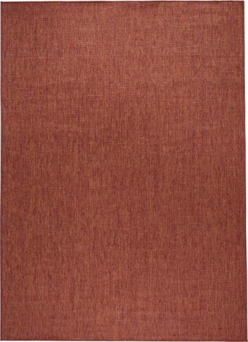 Cihlově červený venkovní koberec NORTHRUGS Miami, 120 x 170 cm