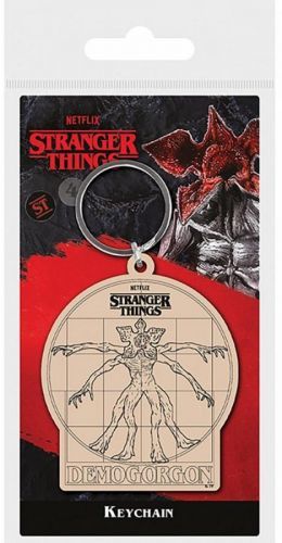 Klíčenka gumová Stranger Things 4 Demogorgon