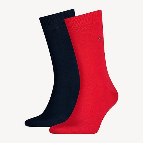 2PACK pánské ponožky Tommy Hilfiger vysoké vícebarevné (371111 085) L