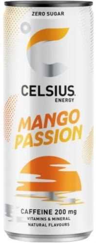 Power a energy drinky CELSIUS Celsius 355ml Mango Passion
