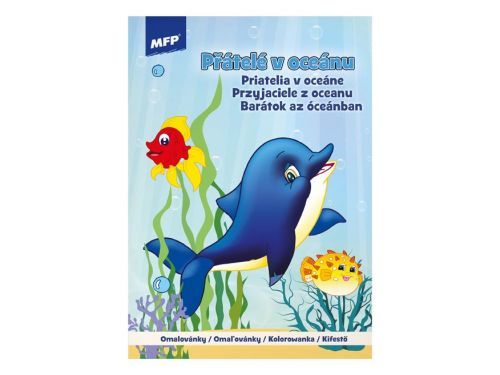 MFP 5301144 Omalovánky A4 Přátelé v oceánu 2 210x295mm/16