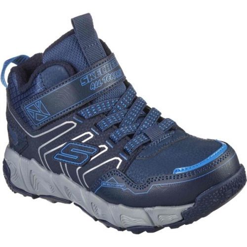 Skechers VELOCITREK-COMBEX Dětská zateplená obuv, modrá, velikost 31