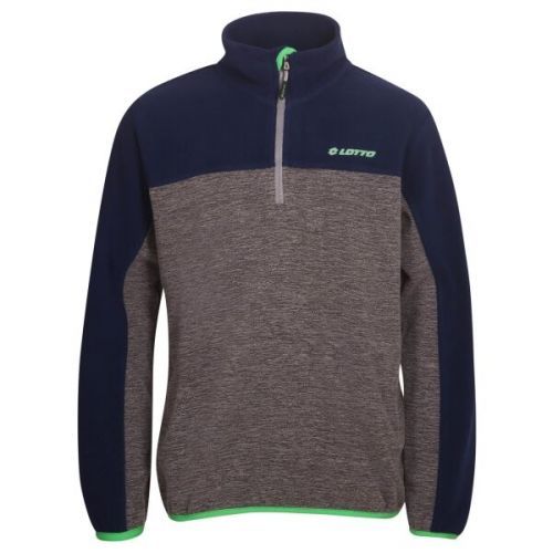 Lotto MATTYAS Chlapecká mikina, tmavě modrá, velikost 128-134