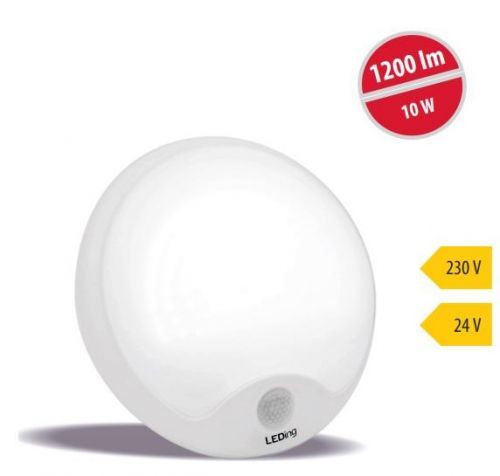 LED21 LED svítidlo SENSO-C 10W s PIR čidlem 230V AC