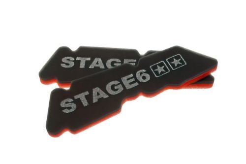 Vložka vzduchového filtru Stage6 Double Layer, Piaggio dlouhý blok od roku 1998 (bez vstřikování)