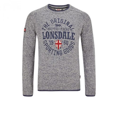 Lonsdale Men's knitted pullover slim fit