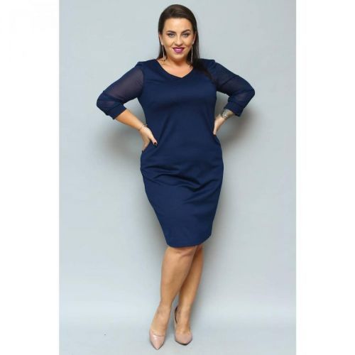 Karko Woman's Dress U564 Navy