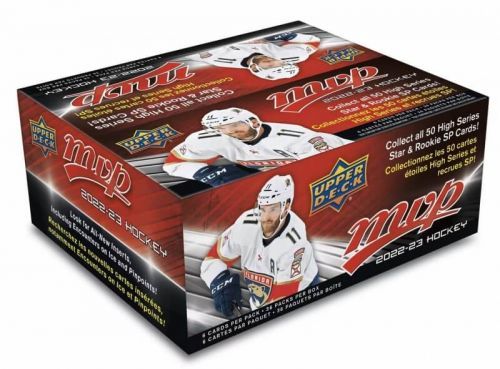 2022-23 NHL Upper Deck MVP Retail box - hokejové karty