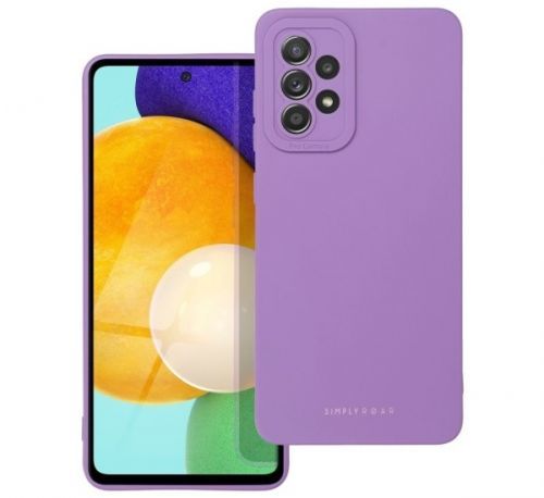 Zadní ochranný kryt Roar Luna pro Samsung Galaxy A52 4G/5G / A52s, fialová
