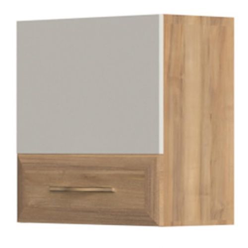 Závěsná skříňka Gala VK55-1K/GL pacific walnut/beige