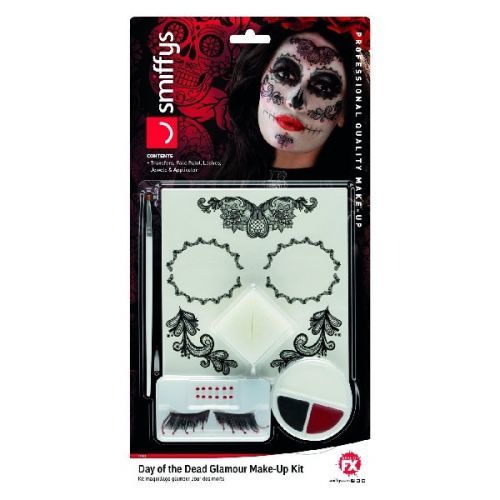 Halloween Dia de los Muertos - Make-up set  Glamour