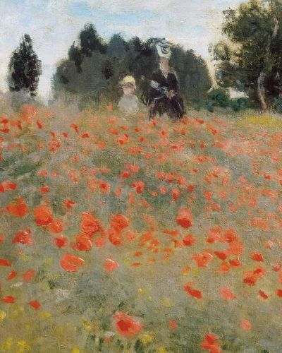 Monet, Claude Monet, Claude - Obrazová reprodukce Poppies, (30 x 40 cm)