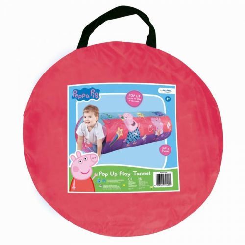 John POP UP Tunel Peppa Pig, 145x50 cm