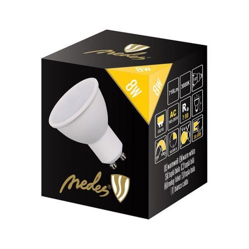 Nedes LED žárovka 8-60W 120° GU10 ZLS118