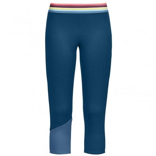 Dámské 3/4 spodky Ortovox Fleece Light Short Pants W Velikost: S / Barva: modrá