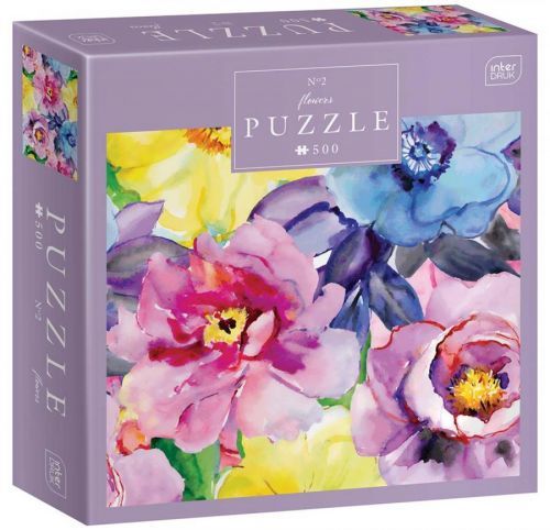 Interdruk Puzzle 500 Flowers 2