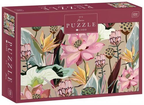 Interdruk Puzzle 1000 Flowers 2