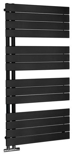 AQUALINE MILI otopné těleso 600x1222 mm, černá mat DC626T
