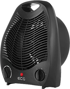 Ecg teplovzdušný ventilátor Tv 3030 Heat R Black