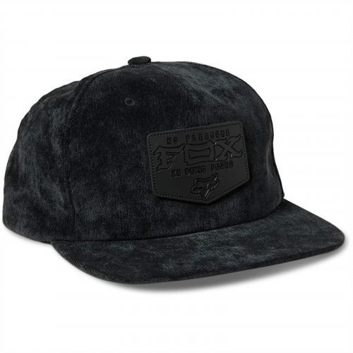 kšiltovka FOX - Fixated Sb Hat Black (001)