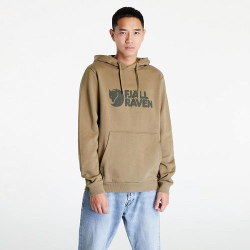 Fjällräven Fjällräven Logo Hoodie M Light Olive M