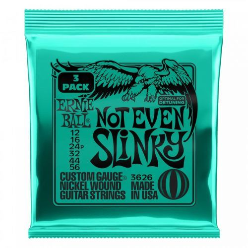 Ernie Ball Nickel Wound Not Even Slinky 3 Pack