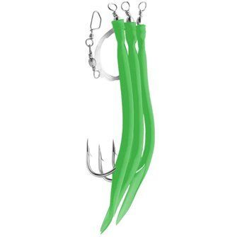 Aquantic návazcový systém Rubber Makk 10/0 zelená-5404593