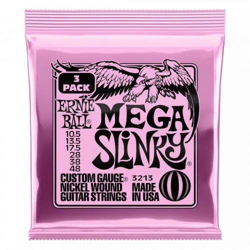 Ernie Ball Nickel Wound Mega Slinky 3 Pack