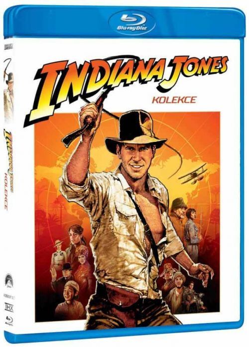 Indiana Jones kolekce (4 BLU-RAY)