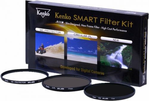 Kenko Smart Filter 3-Kit Protect/CPL/ND8 67mm Filtr na objektivy
