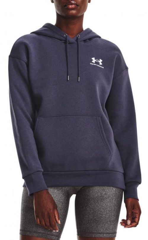 Mikina s kapucí Under Armour Essential Fleece Hoodie-GRY