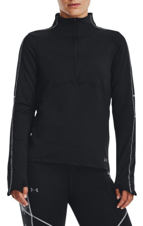 Triko s dlouhým rukávem Under Armour UA Train CW 1/2 Zip-BLK