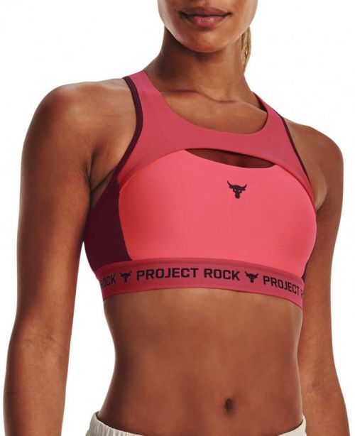 Podprsenka Under Armour UA Pjt Rck Crsbck Nov Bra-RED