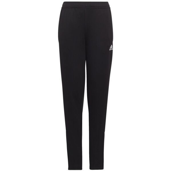 adidas ENT22 TR PNT Y Juniorské fotbalové tepláky, černá, velikost 140